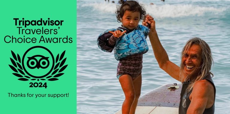 Sparky's Surf School Wins Tripadvisor Travelers' Choice Award 2024