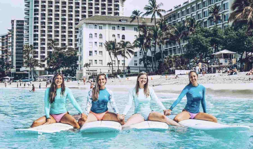 Bachelorette Ideas Waikiki Surf Lesson