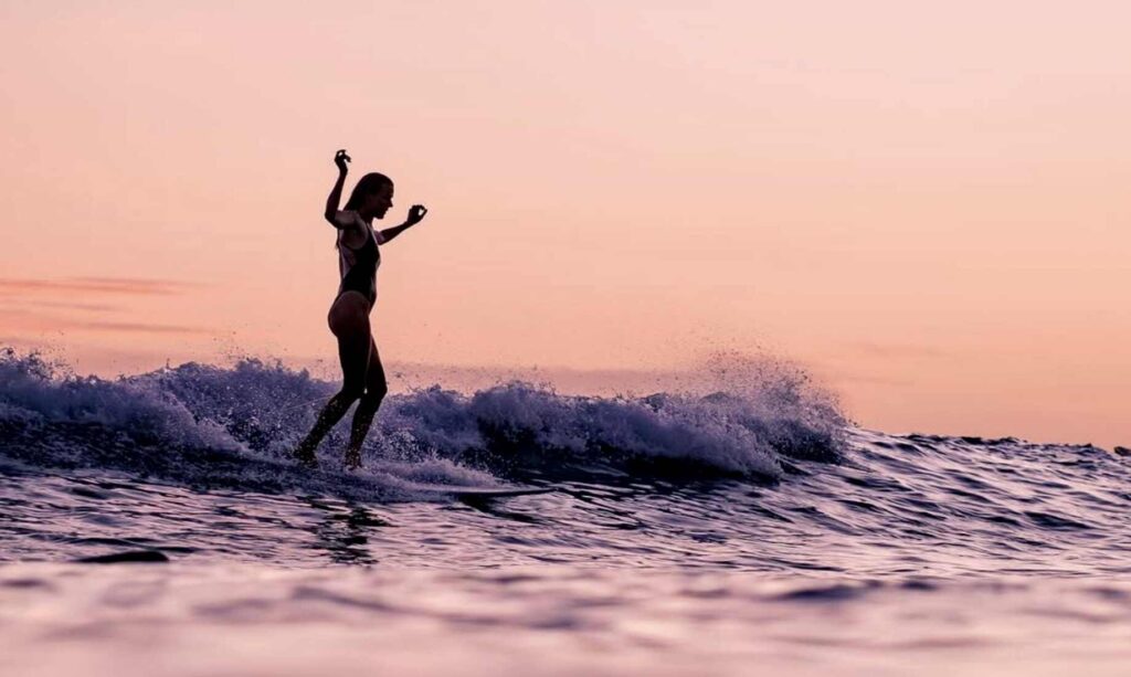 Sunset Surf Lesson Waikiki Beach