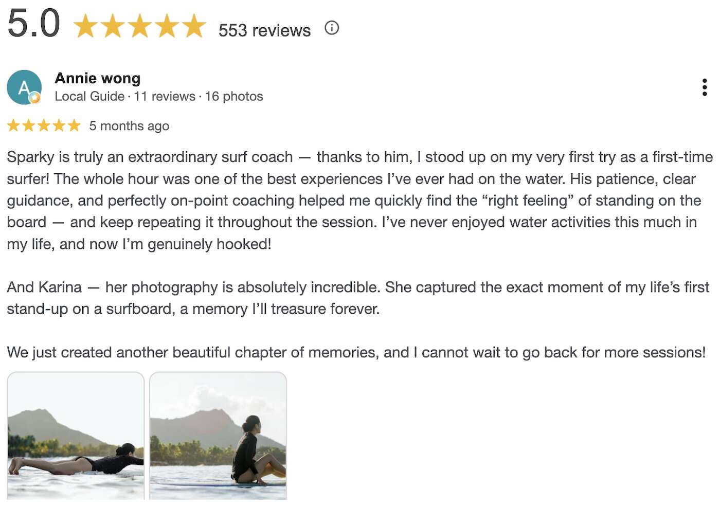 Surf Lessons for Women Honolulu Waikiki Reviews