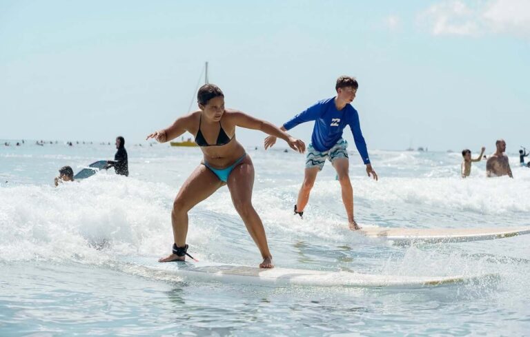Surfing Lessons for Teenagers Waikiki