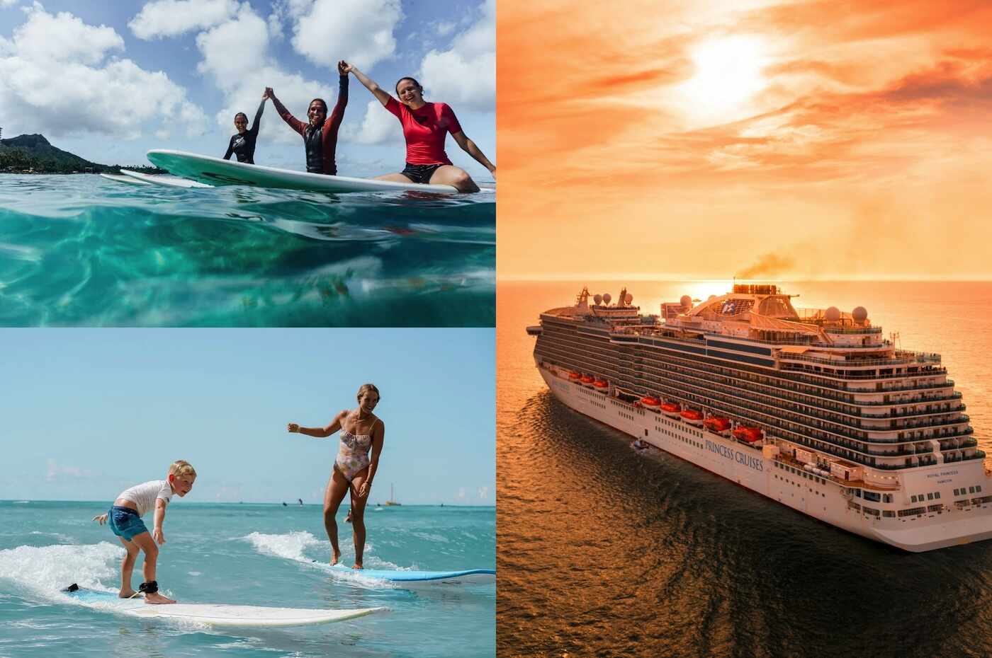 Things to do Near Honolulu Cruise Port Surf Lessons