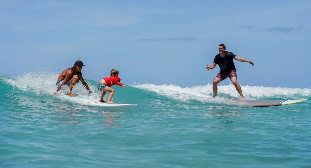 Surf Lessons for 6 Year Olds in Waikiki Honolulu Oahu