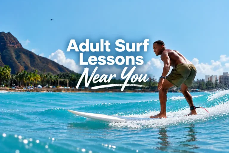 Adult Surf Lessons Near Me Waikiki Beach Honolulu Oahu